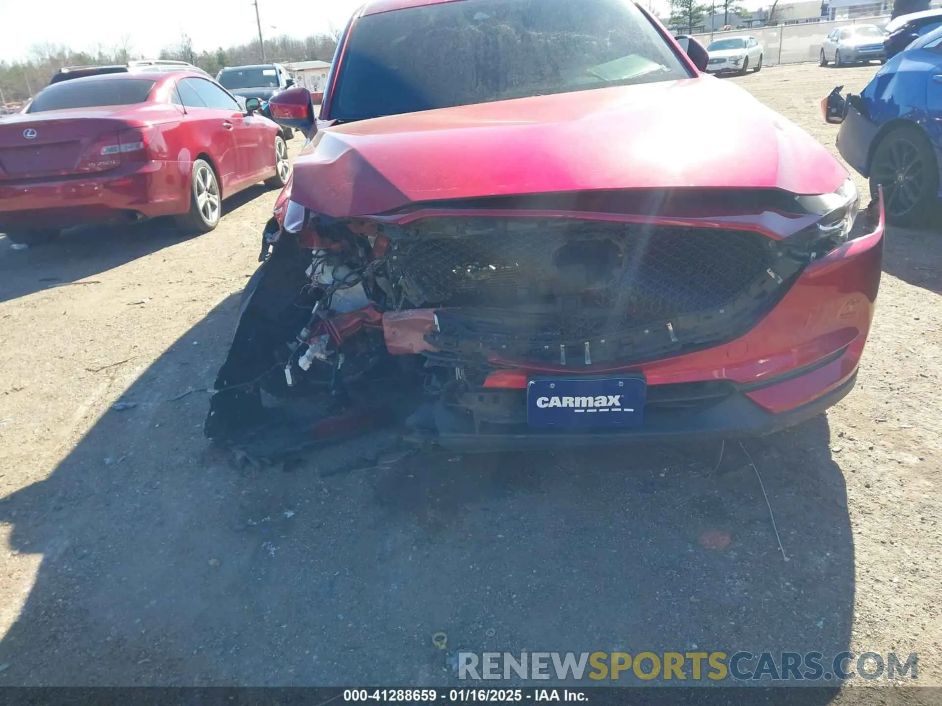 6 Photograph of a damaged car JM3KFBBM2K0508743 MAZDA CX-5 2019