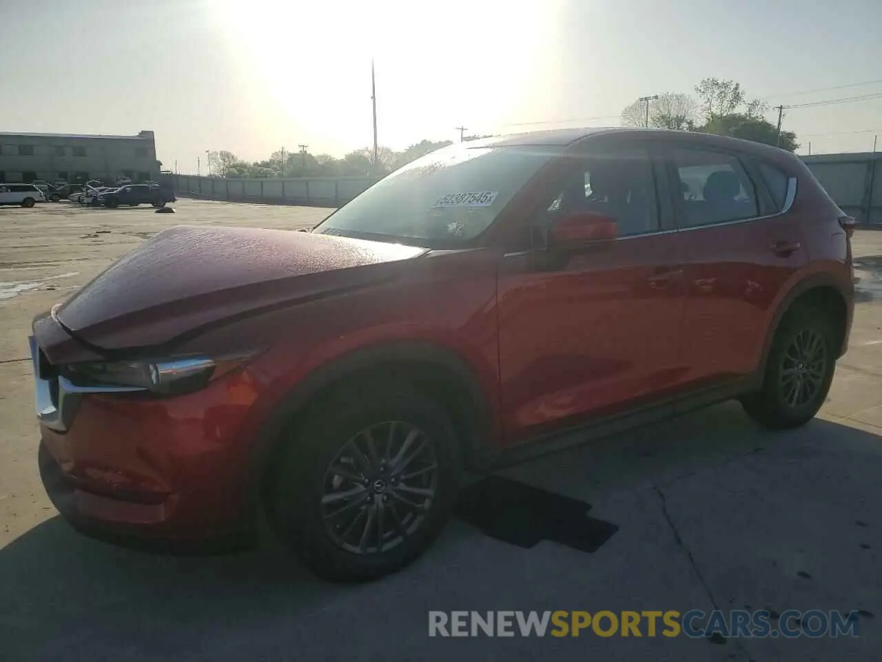 1 Photograph of a damaged car JM3KFBBM2K0665592 MAZDA CX-5 2019