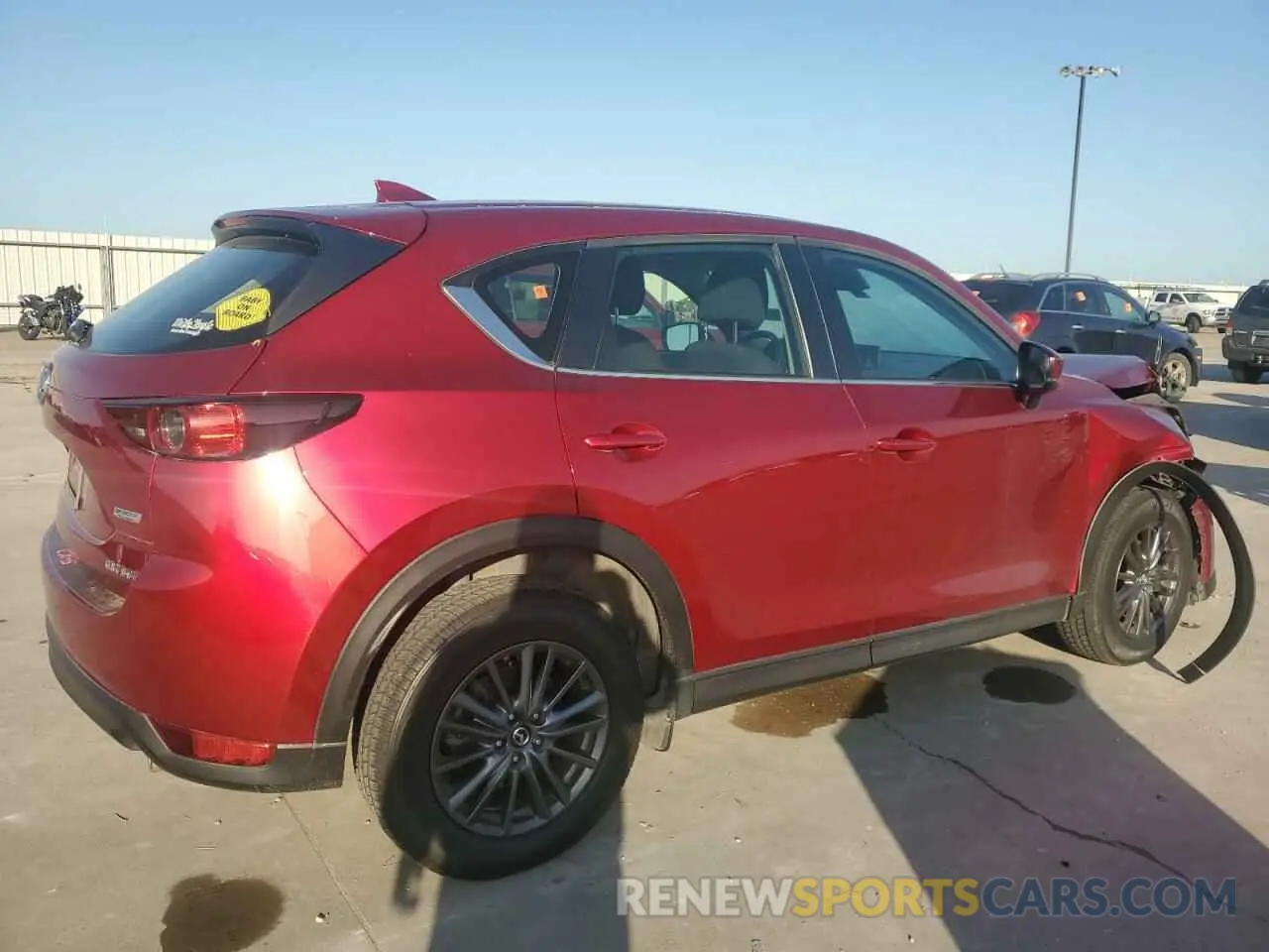 3 Photograph of a damaged car JM3KFBBM2K0665592 MAZDA CX-5 2019