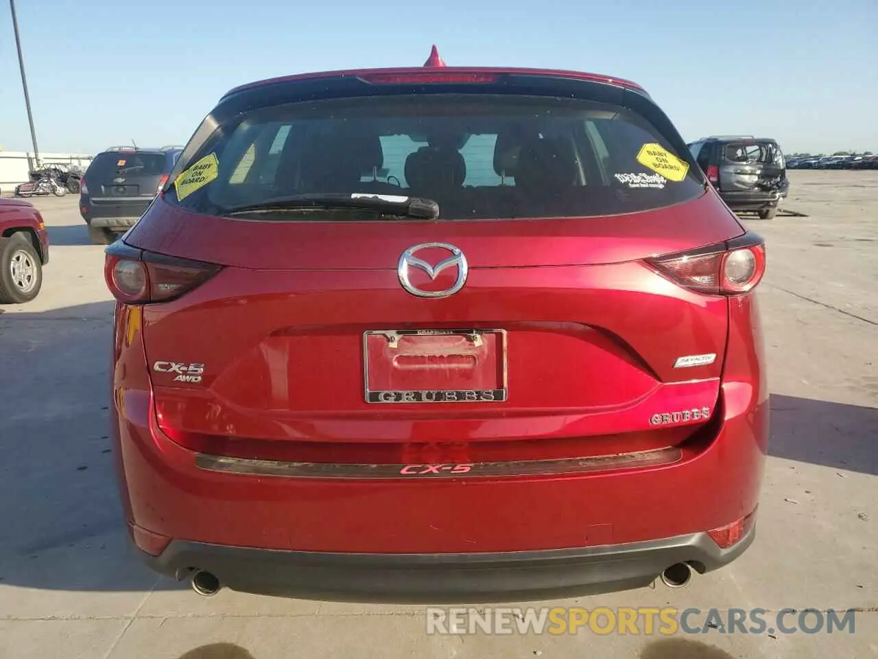 6 Photograph of a damaged car JM3KFBBM2K0665592 MAZDA CX-5 2019