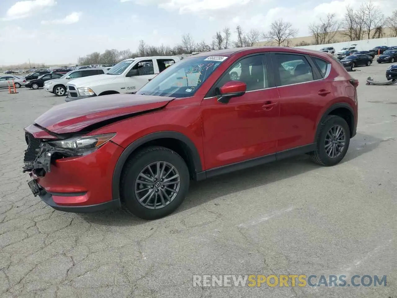 1 Photograph of a damaged car JM3KFBBM2K0677287 MAZDA CX-5 2019