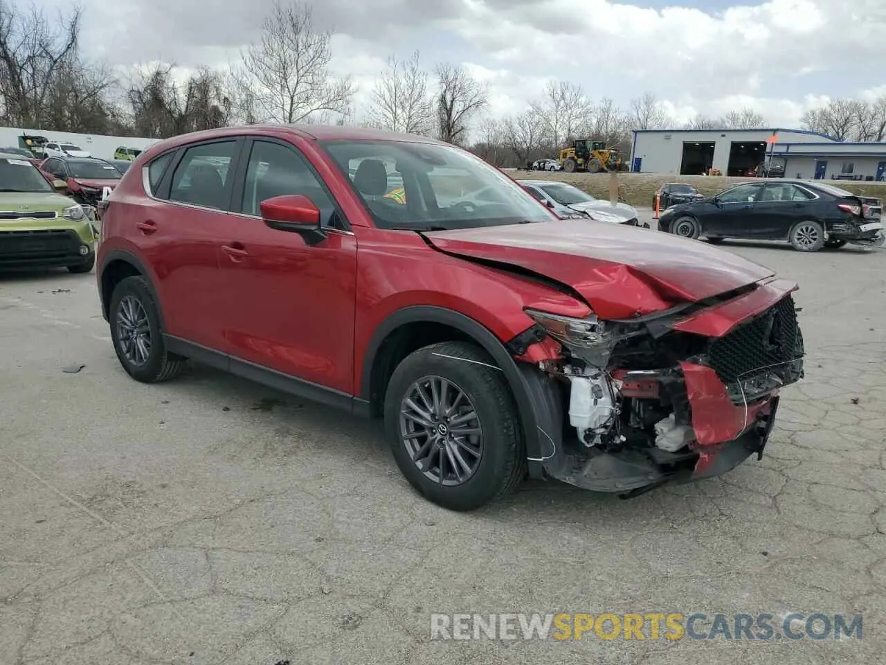 4 Photograph of a damaged car JM3KFBBM2K0677287 MAZDA CX-5 2019