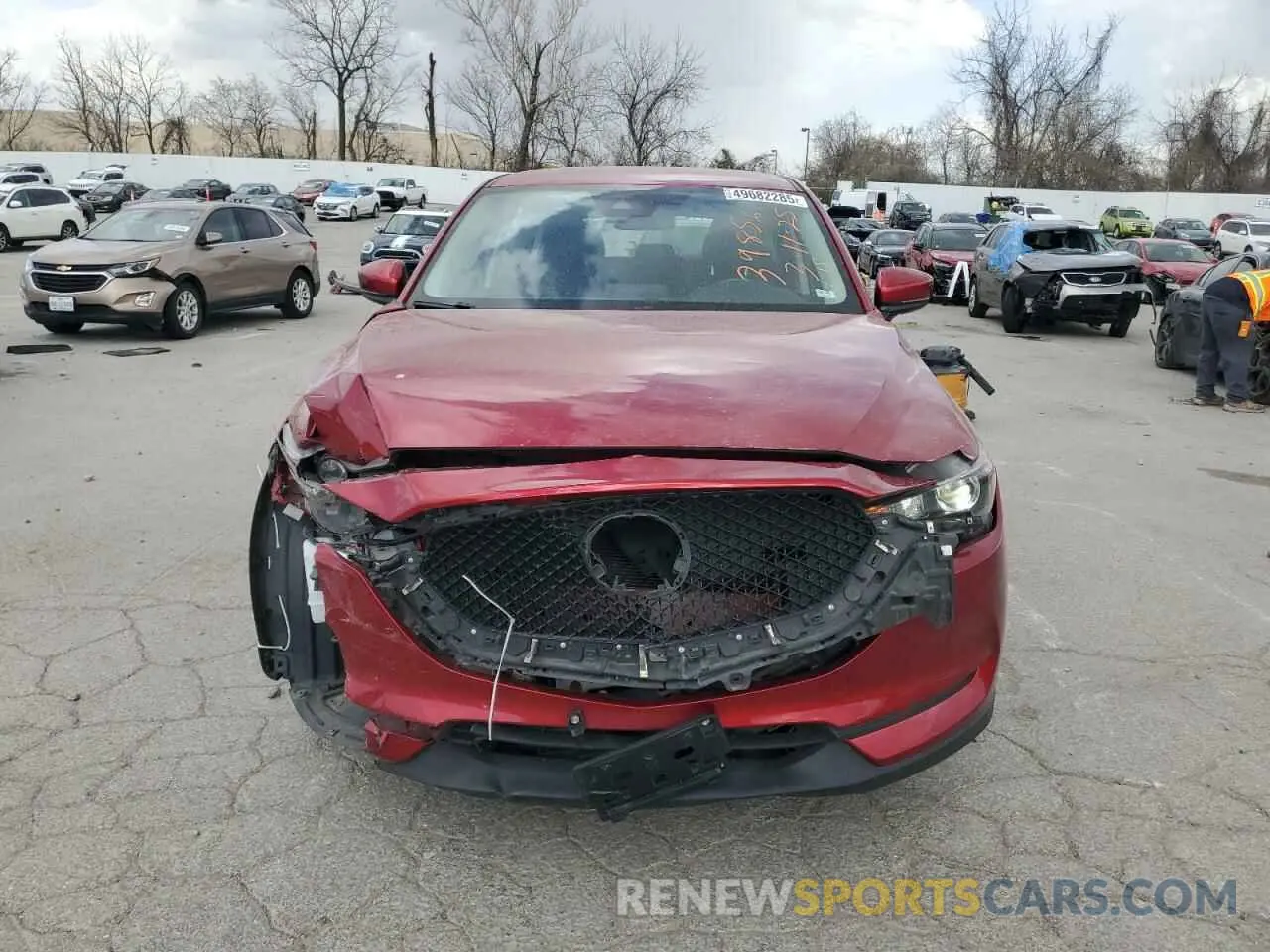 5 Photograph of a damaged car JM3KFBBM2K0677287 MAZDA CX-5 2019