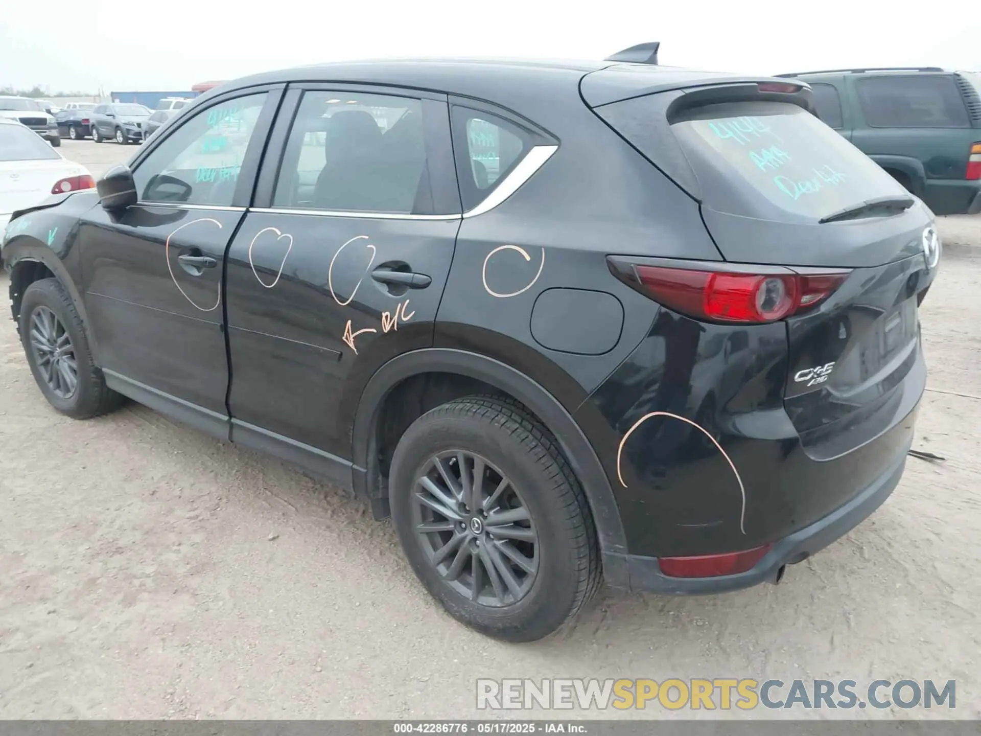 1 Photograph of a damaged car JM3KFBBM2K0697149 MAZDA CX-5 2019