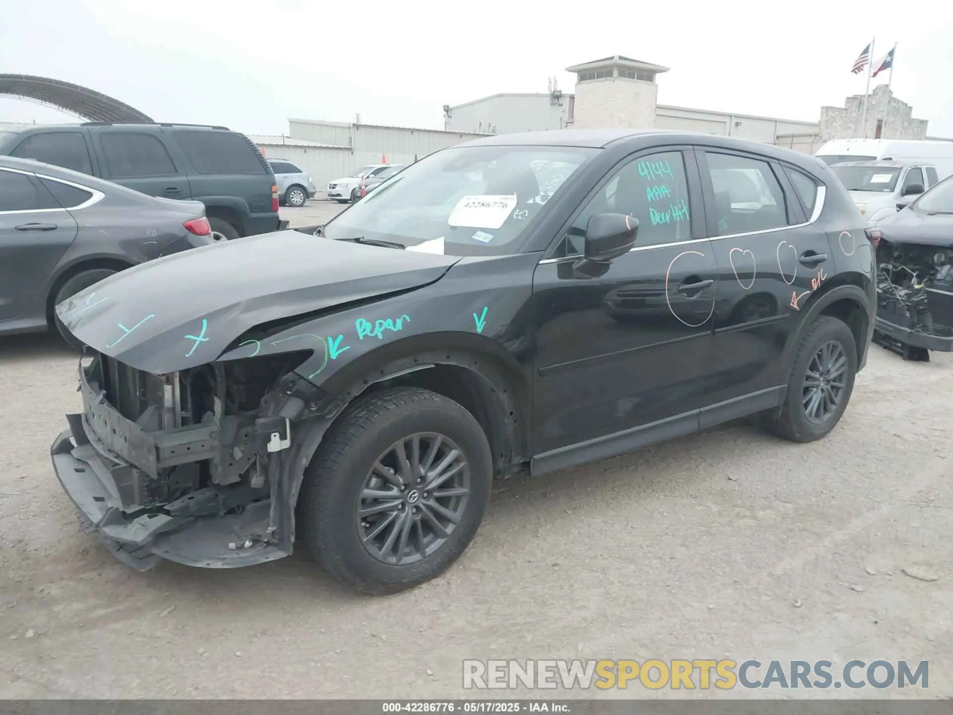 2 Photograph of a damaged car JM3KFBBM2K0697149 MAZDA CX-5 2019