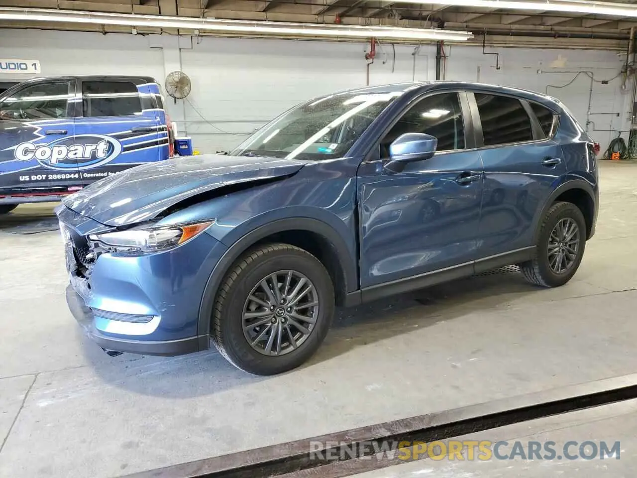 1 Photograph of a damaged car JM3KFBBM3K1567844 MAZDA CX-5 2019