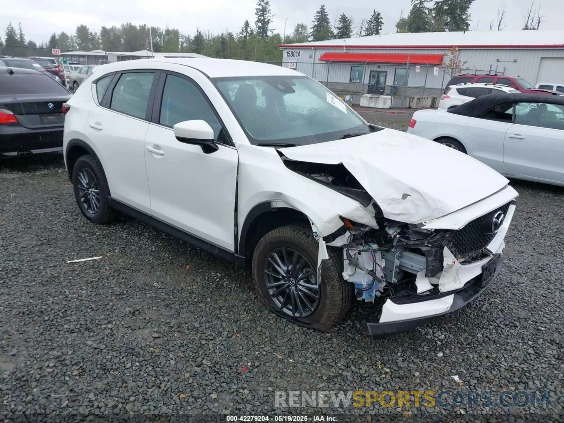 1 Photograph of a damaged car JM3KFBBM4K0674469 MAZDA CX-5 2019