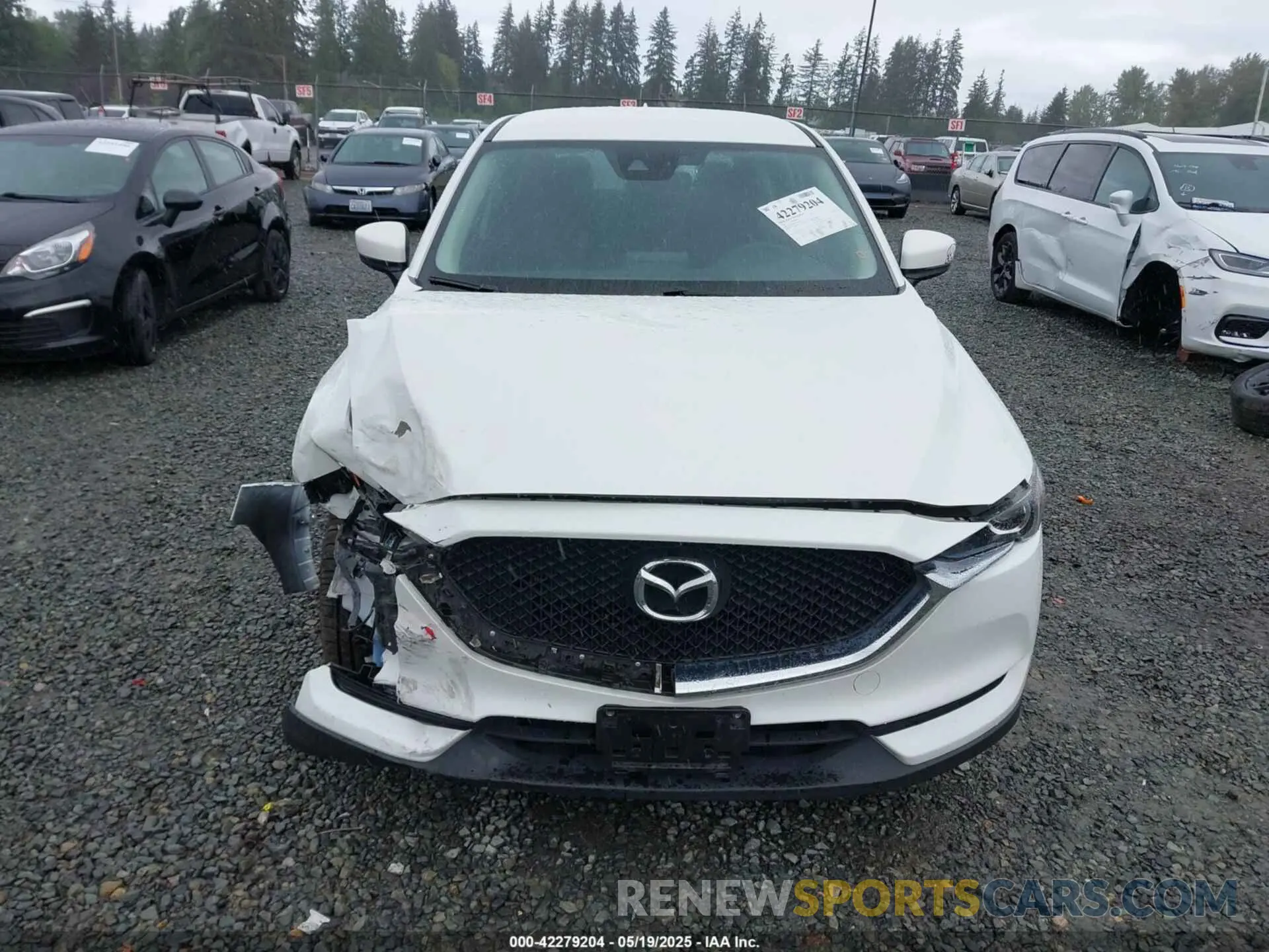 12 Photograph of a damaged car JM3KFBBM4K0674469 MAZDA CX-5 2019