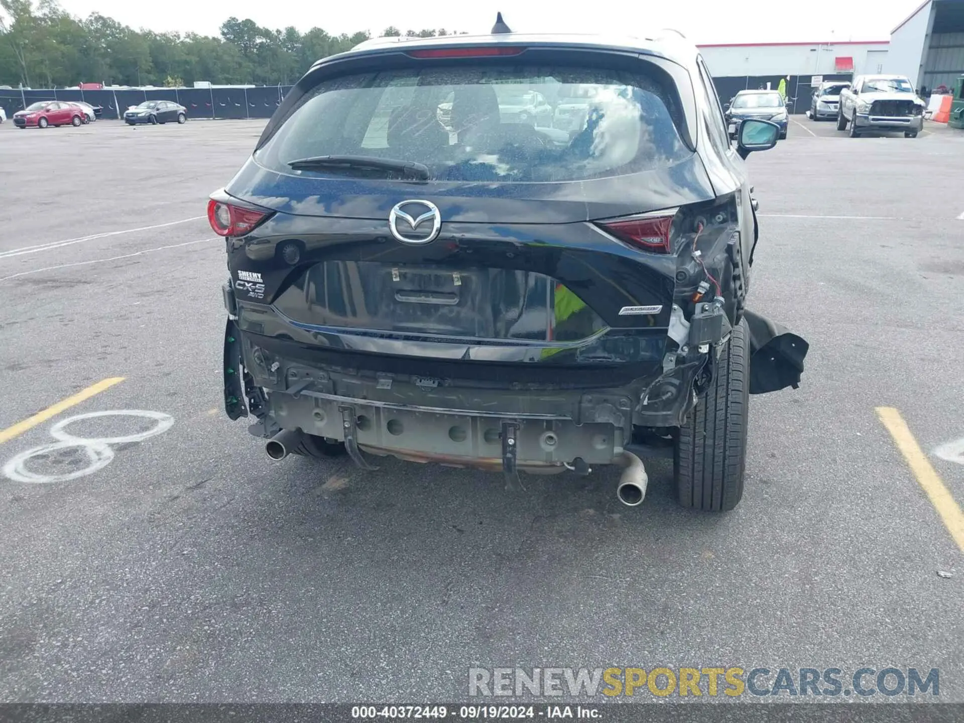 6 Photograph of a damaged car JM3KFBBM6K0595725 MAZDA CX-5 2019