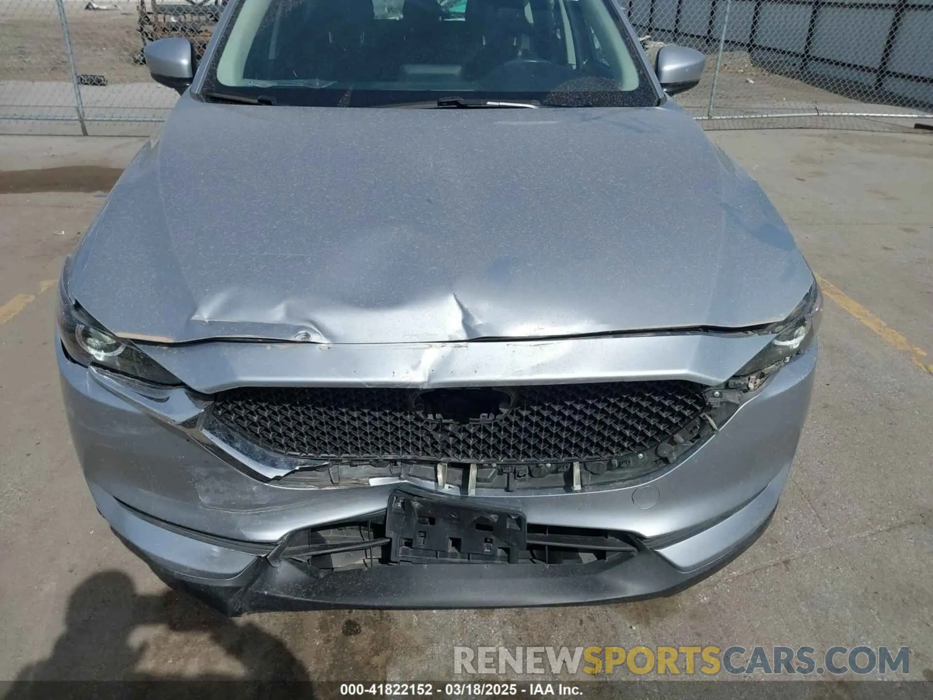 6 Photograph of a damaged car JM3KFBBM6K1582760 MAZDA CX-5 2019