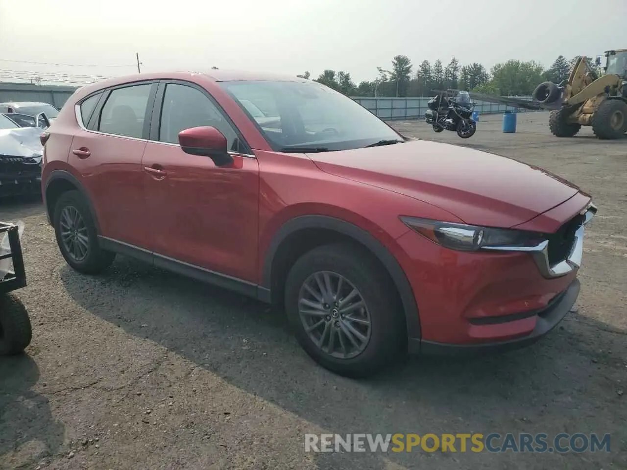 4 Photograph of a damaged car JM3KFBBM7K0502713 MAZDA CX-5 2019