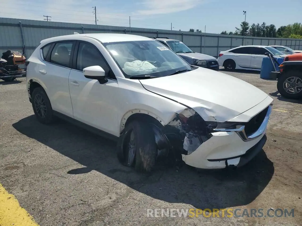 4 Photograph of a damaged car JM3KFBBM7K0506454 MAZDA CX-5 2019