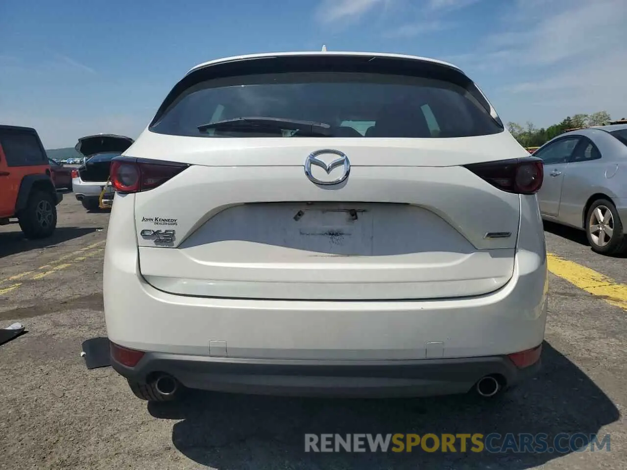 6 Photograph of a damaged car JM3KFBBM7K0506454 MAZDA CX-5 2019