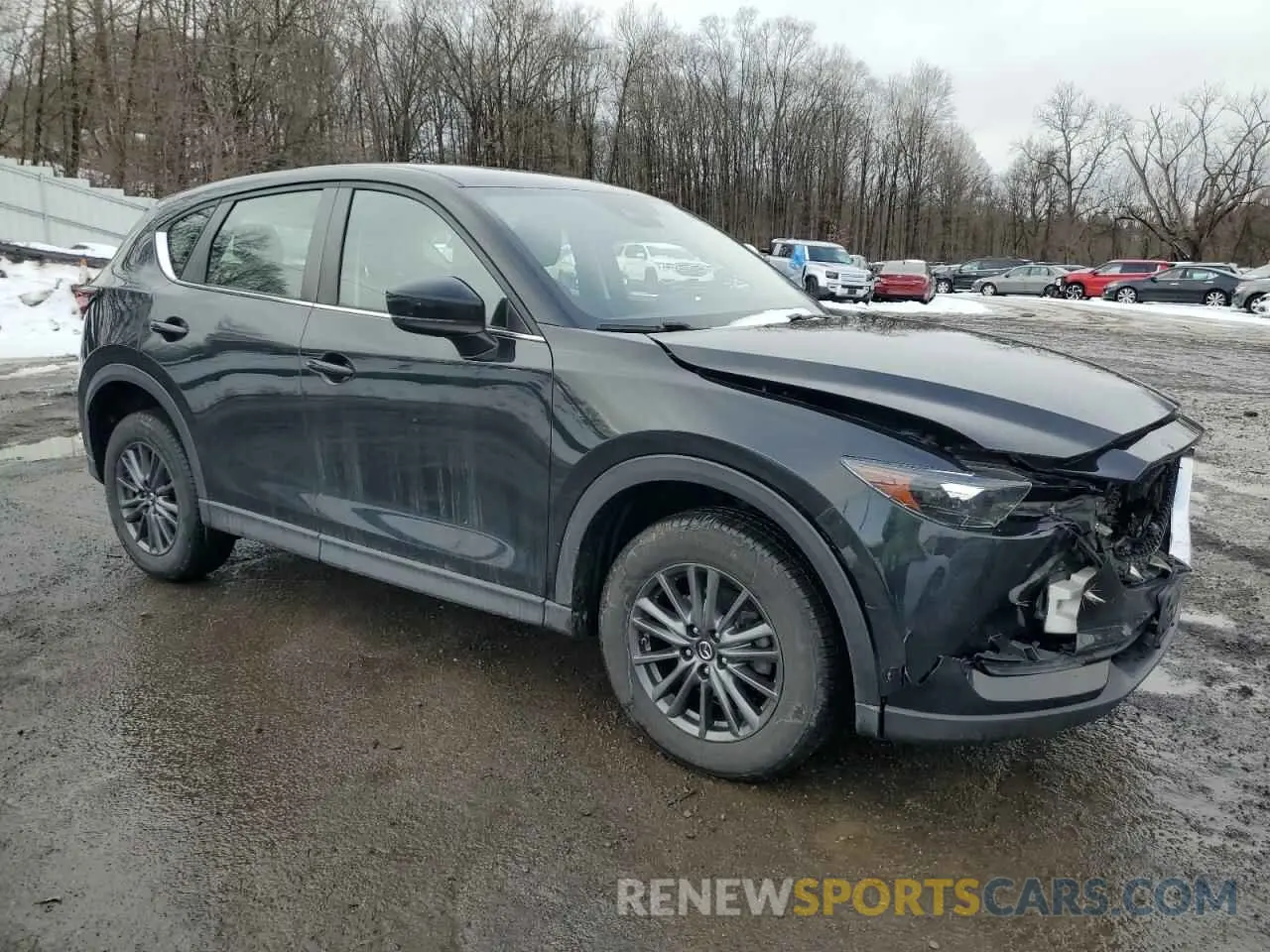 4 Photograph of a damaged car JM3KFBBM7K0633737 MAZDA CX-5 2019