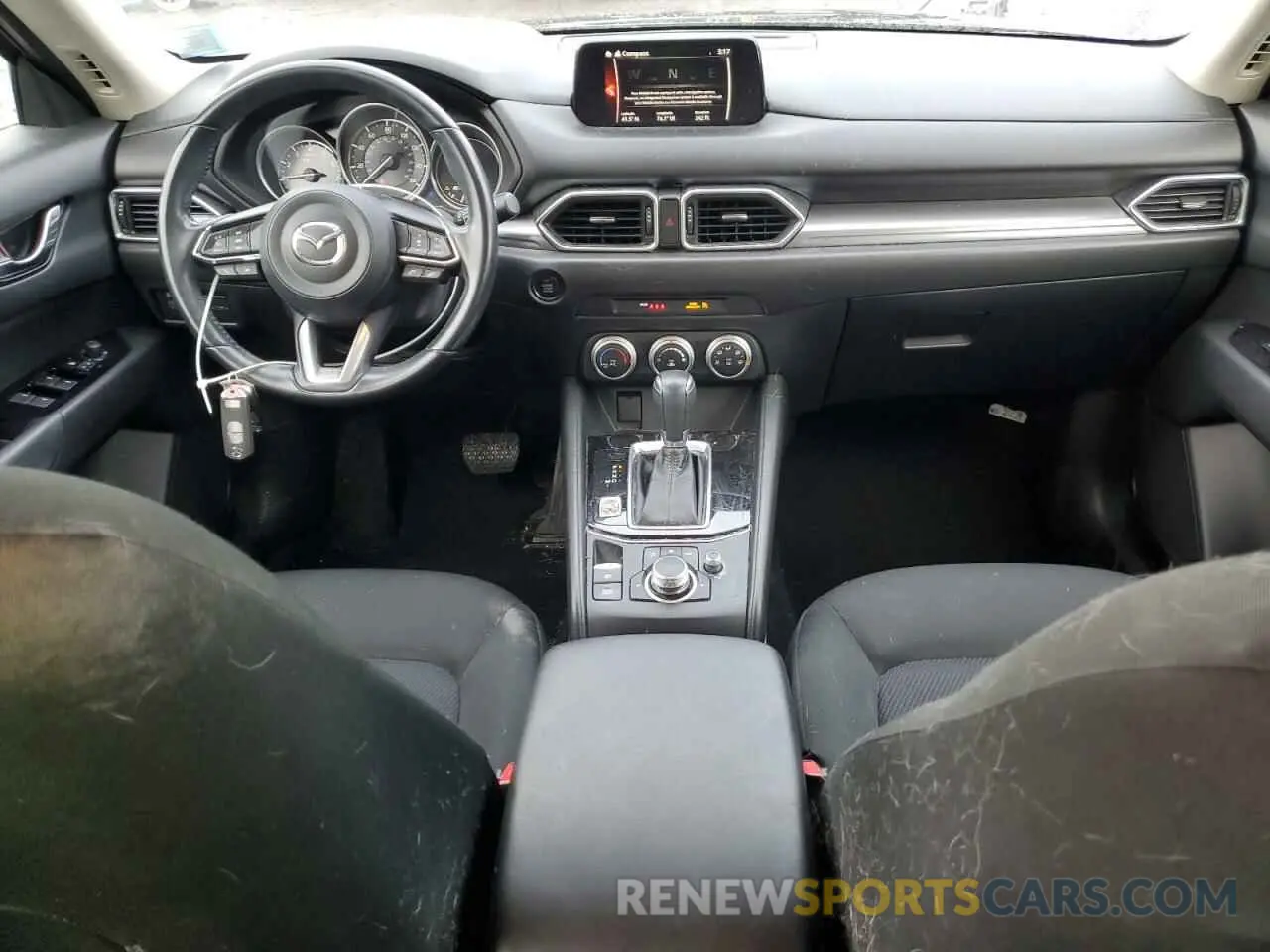 8 Photograph of a damaged car JM3KFBBM7K0633737 MAZDA CX-5 2019