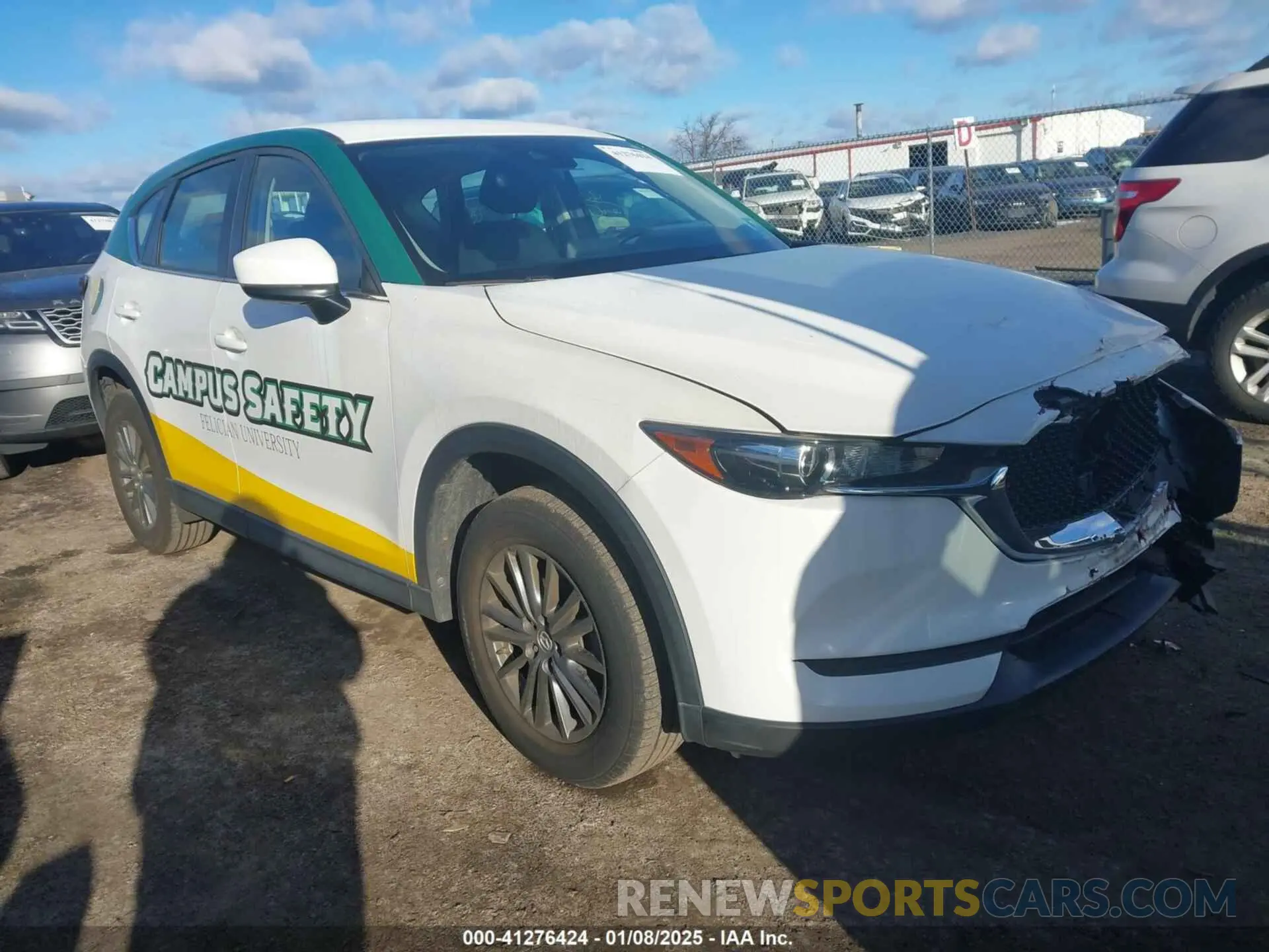 1 Photograph of a damaged car JM3KFBBM7K1574764 MAZDA CX-5 2019