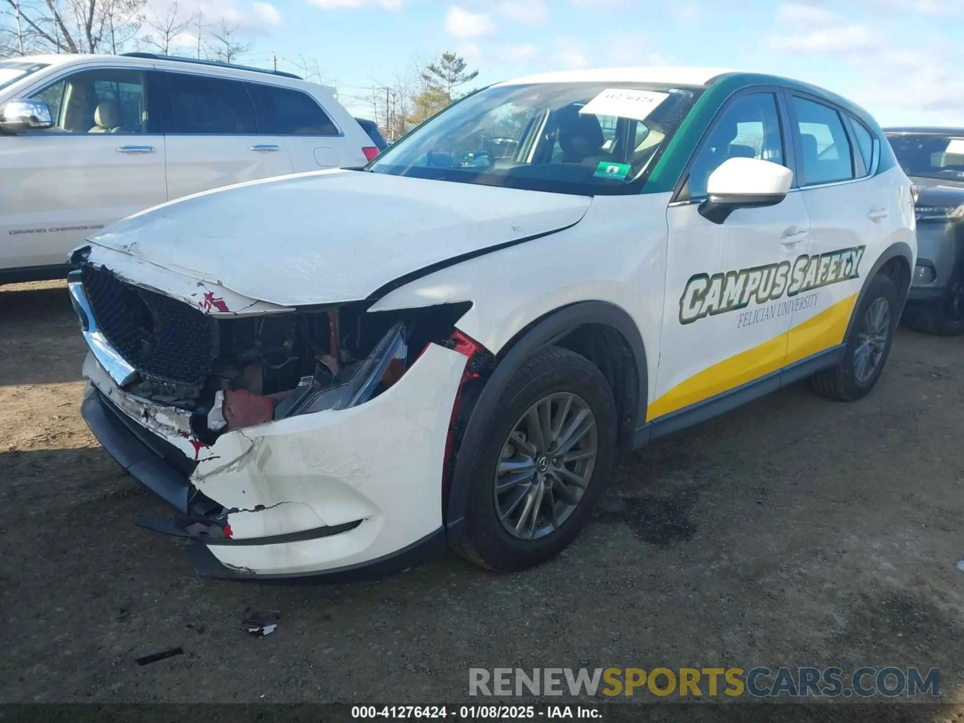 2 Photograph of a damaged car JM3KFBBM7K1574764 MAZDA CX-5 2019