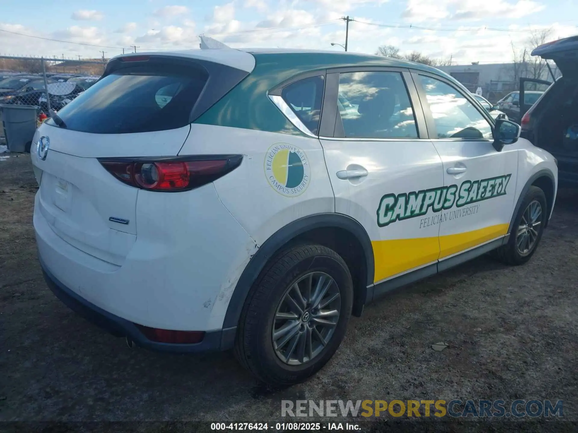 4 Photograph of a damaged car JM3KFBBM7K1574764 MAZDA CX-5 2019