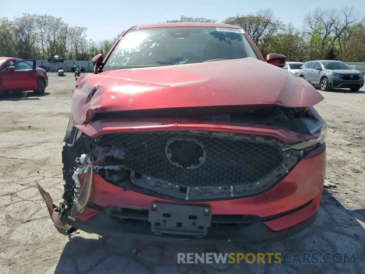 5 Photograph of a damaged car JM3KFBBM8K0649252 MAZDA CX-5 2019
