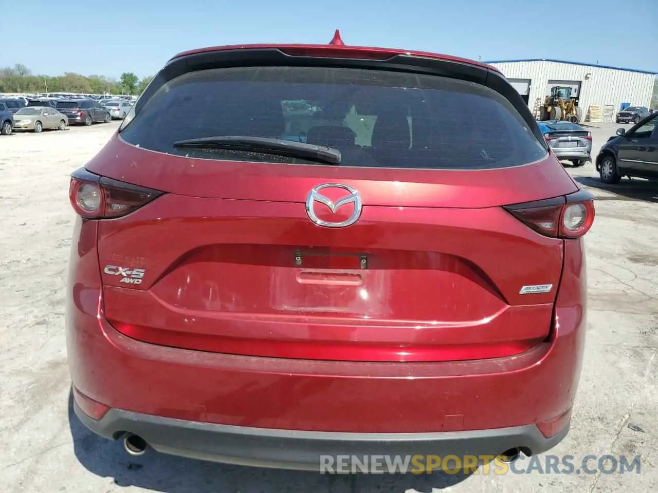 6 Photograph of a damaged car JM3KFBBM8K0649252 MAZDA CX-5 2019