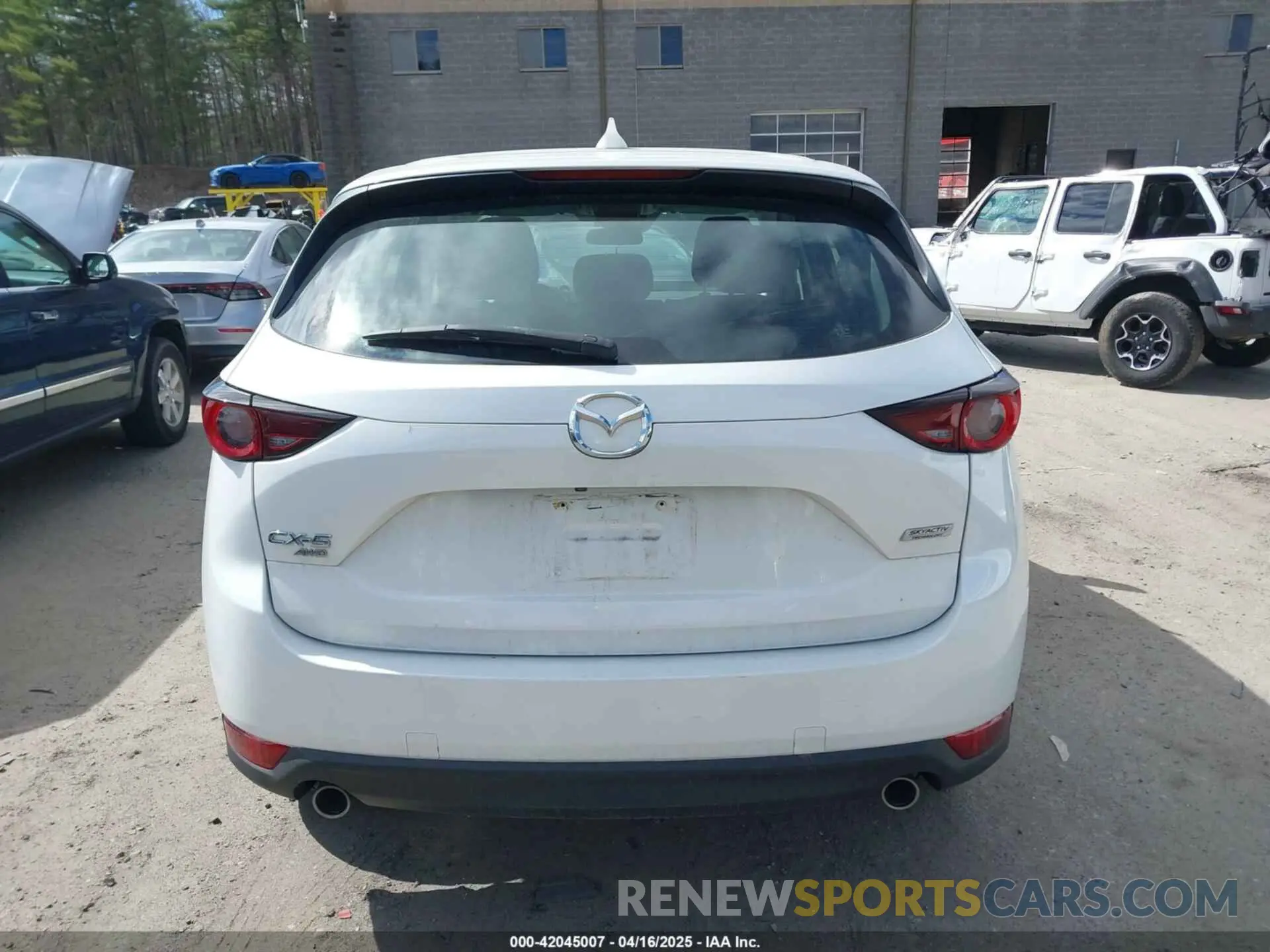 16 Photograph of a damaged car JM3KFBBM8K0667329 MAZDA CX-5 2019