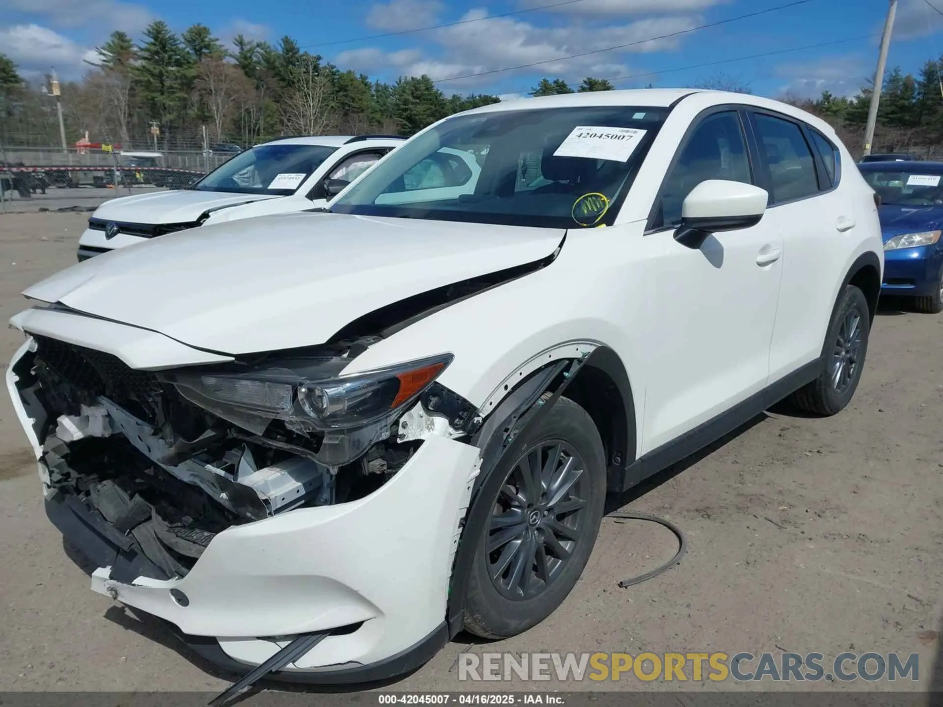 2 Photograph of a damaged car JM3KFBBM8K0667329 MAZDA CX-5 2019