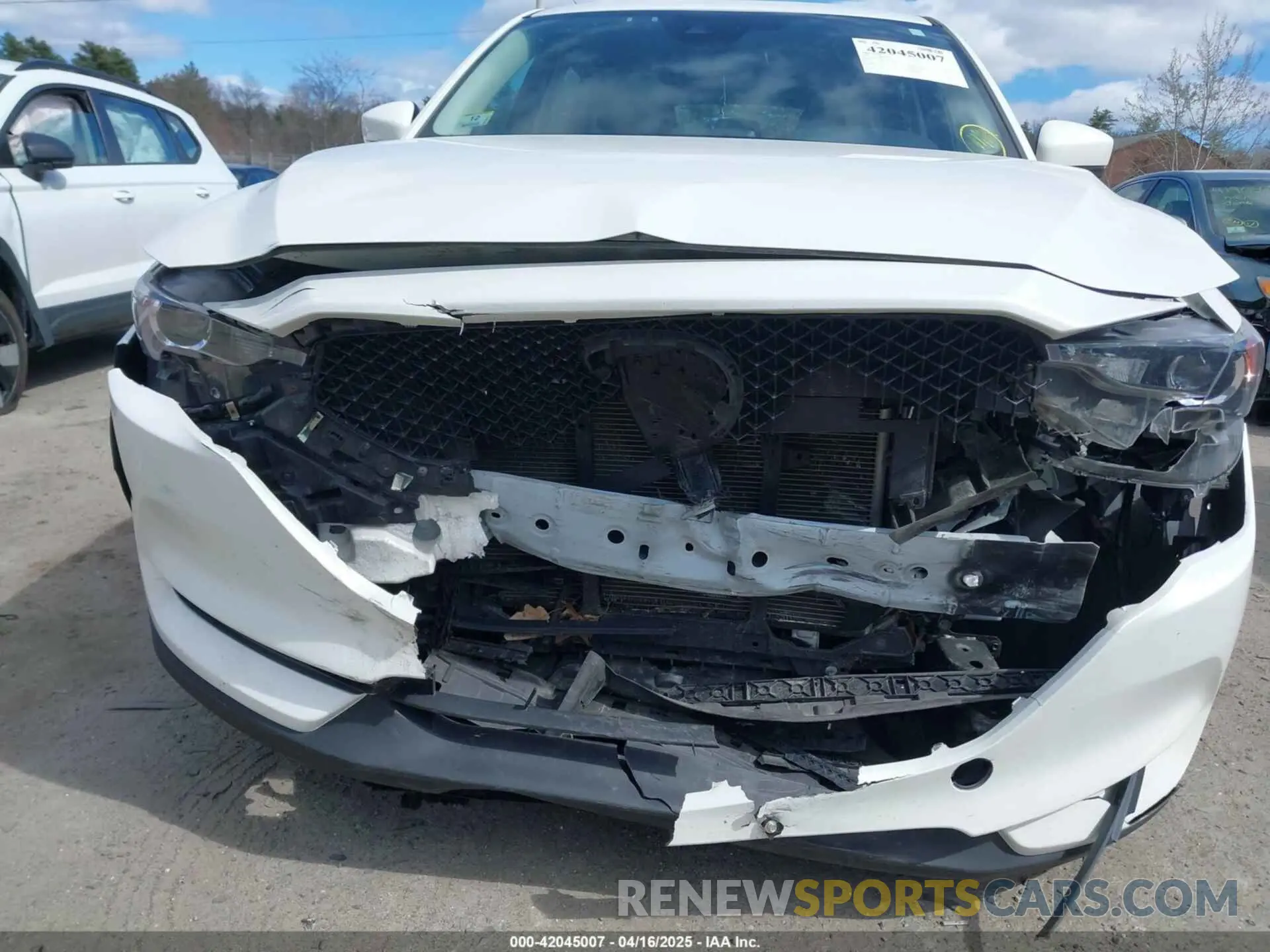 6 Photograph of a damaged car JM3KFBBM8K0667329 MAZDA CX-5 2019