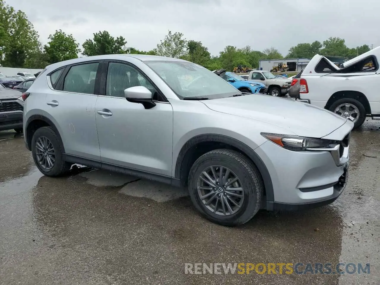 4 Photograph of a damaged car JM3KFBBM8K0687676 MAZDA CX-5 2019