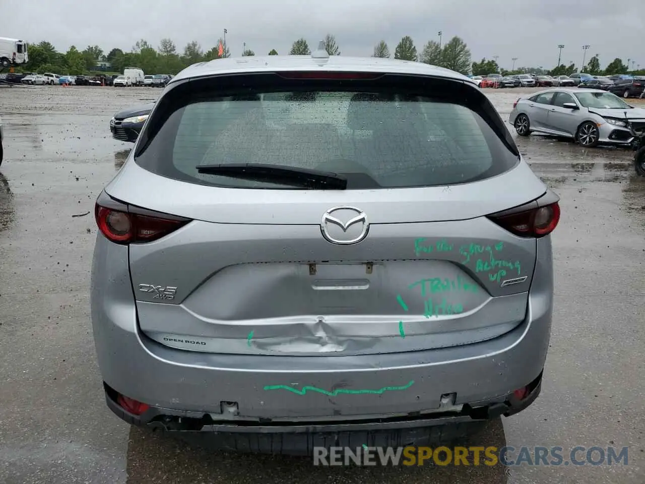 6 Photograph of a damaged car JM3KFBBM8K0687676 MAZDA CX-5 2019