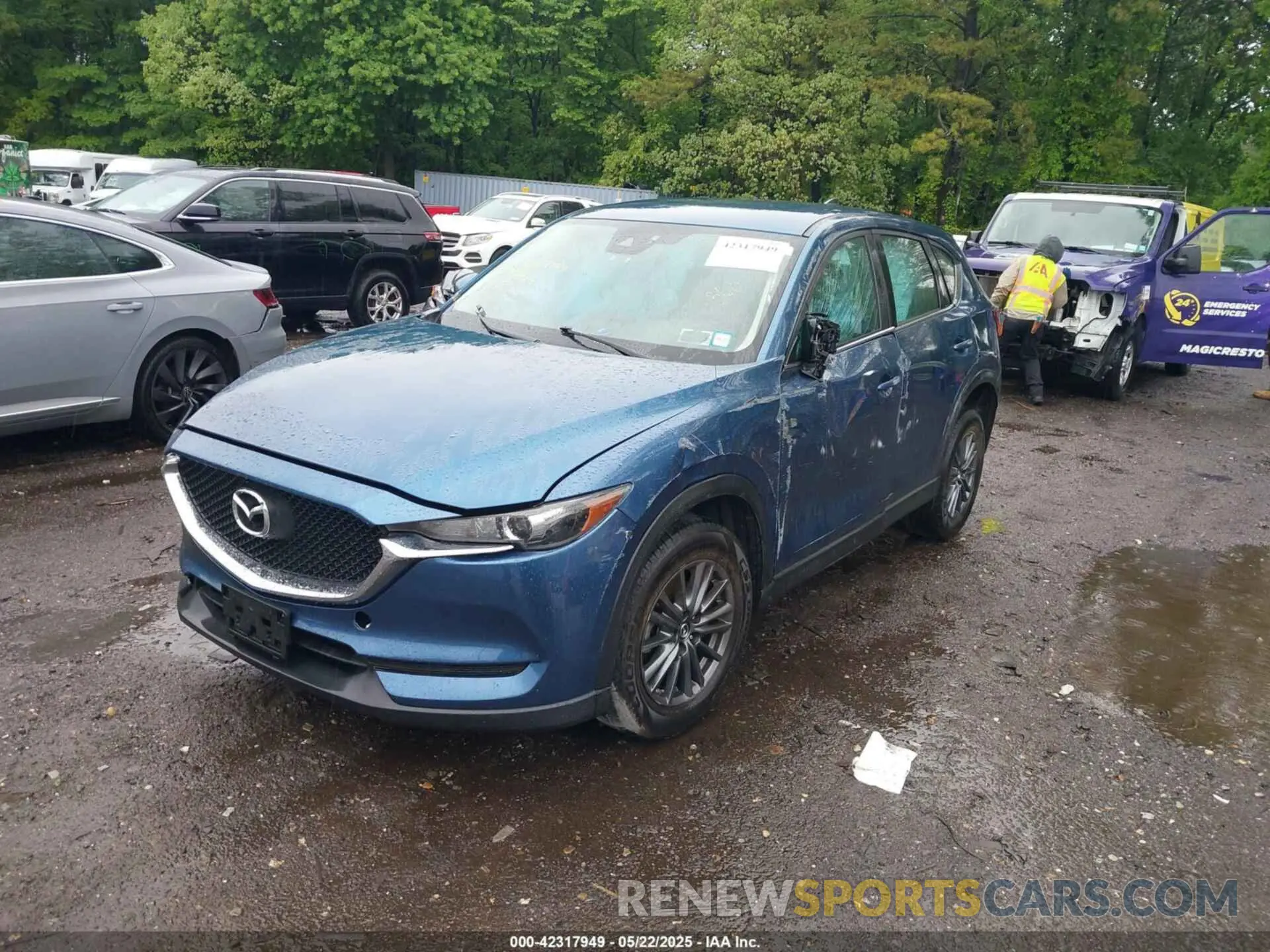 2 Photograph of a damaged car JM3KFBBM8K0698600 MAZDA CX-5 2019