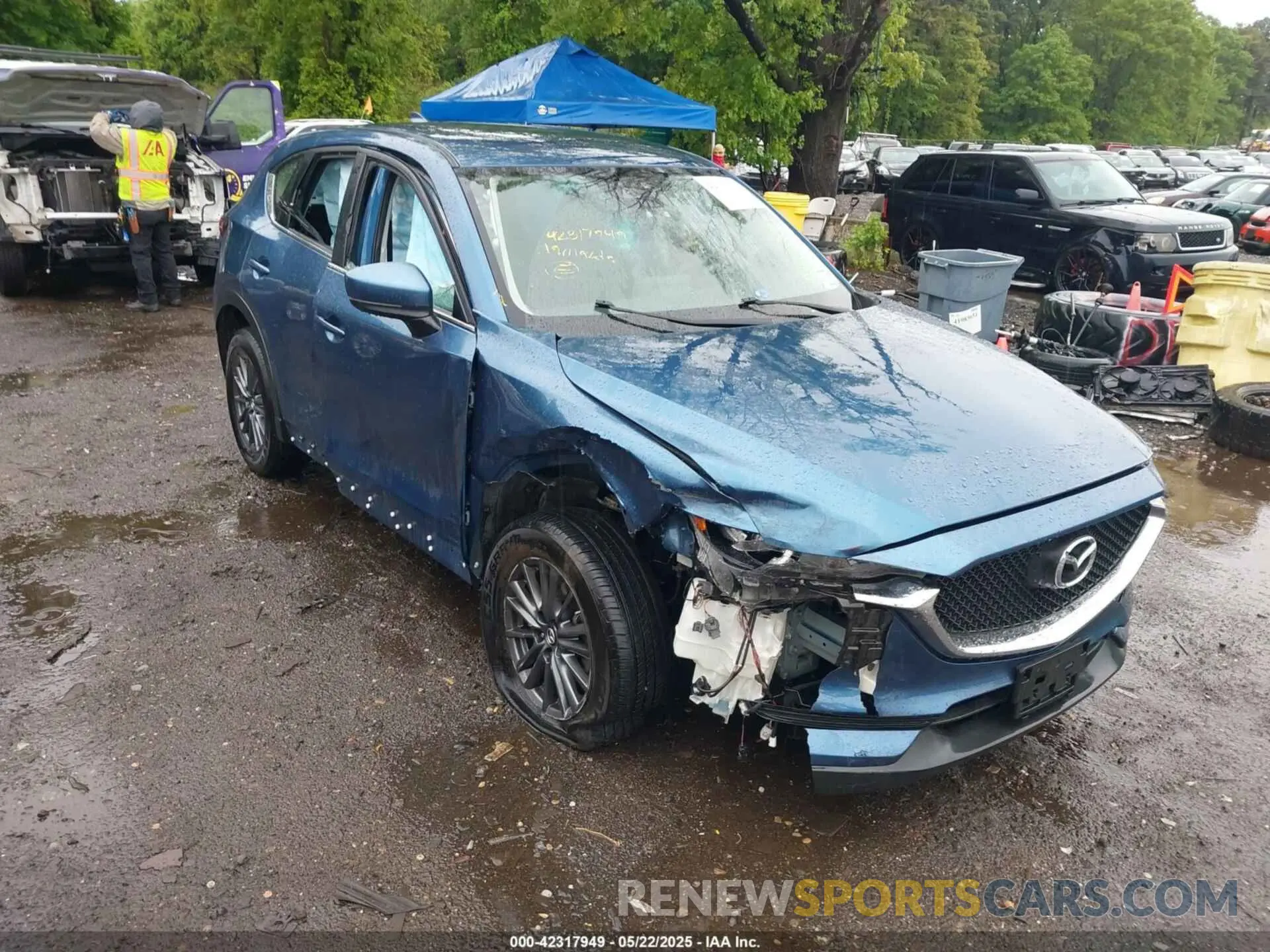6 Photograph of a damaged car JM3KFBBM8K0698600 MAZDA CX-5 2019