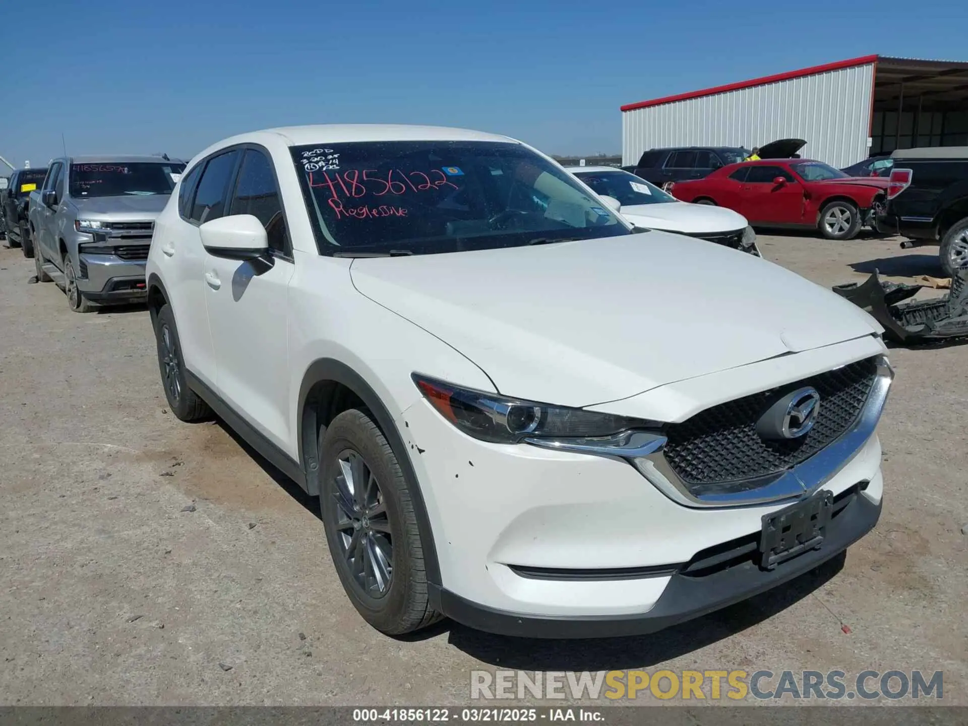 1 Photograph of a damaged car JM3KFBBM8K1635586 MAZDA CX-5 2019