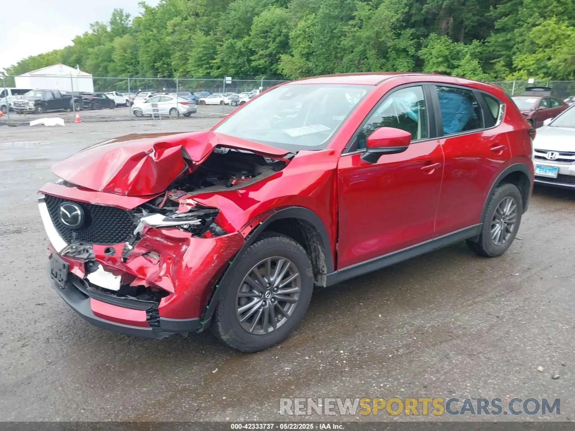 2 Photograph of a damaged car JM3KFBBMXK0525810 MAZDA CX-5 2019