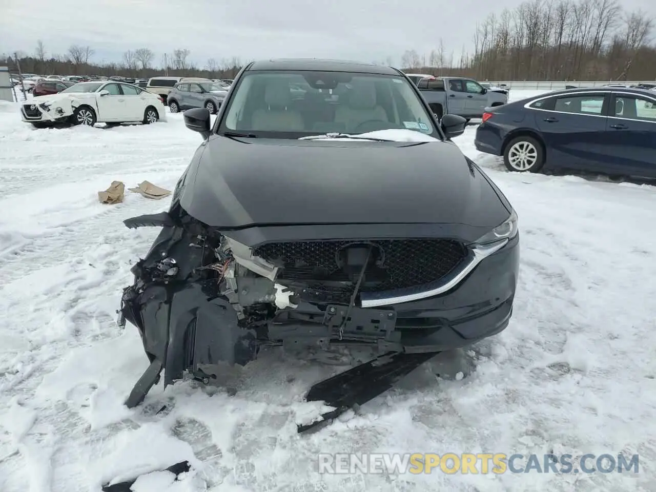 5 Photograph of a damaged car JM3KFBCM0K0607933 MAZDA CX-5 2019