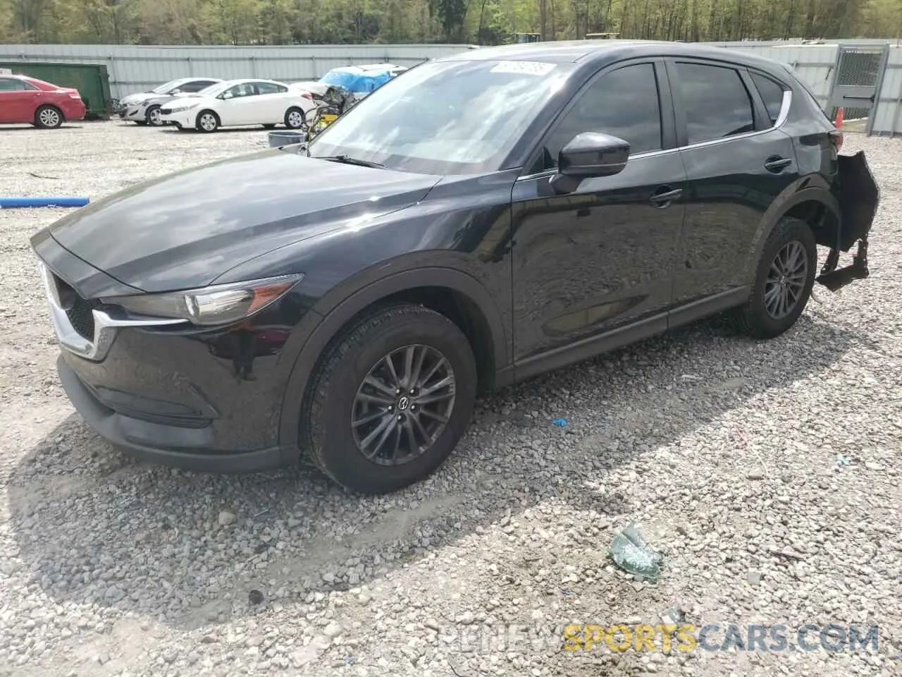 1 Photograph of a damaged car JM3KFBCM0K0616261 MAZDA CX-5 2019