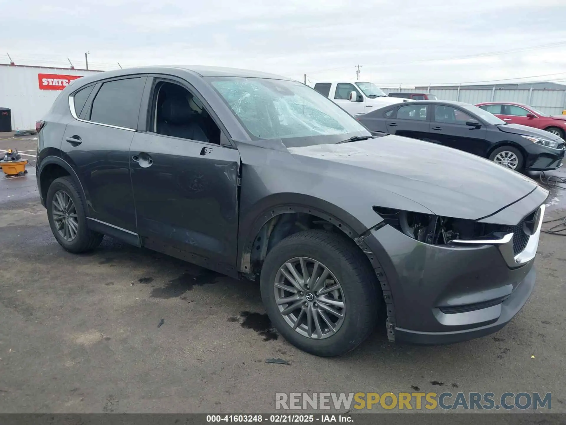 1 Photograph of a damaged car JM3KFBCM0K0632590 MAZDA CX-5 2019