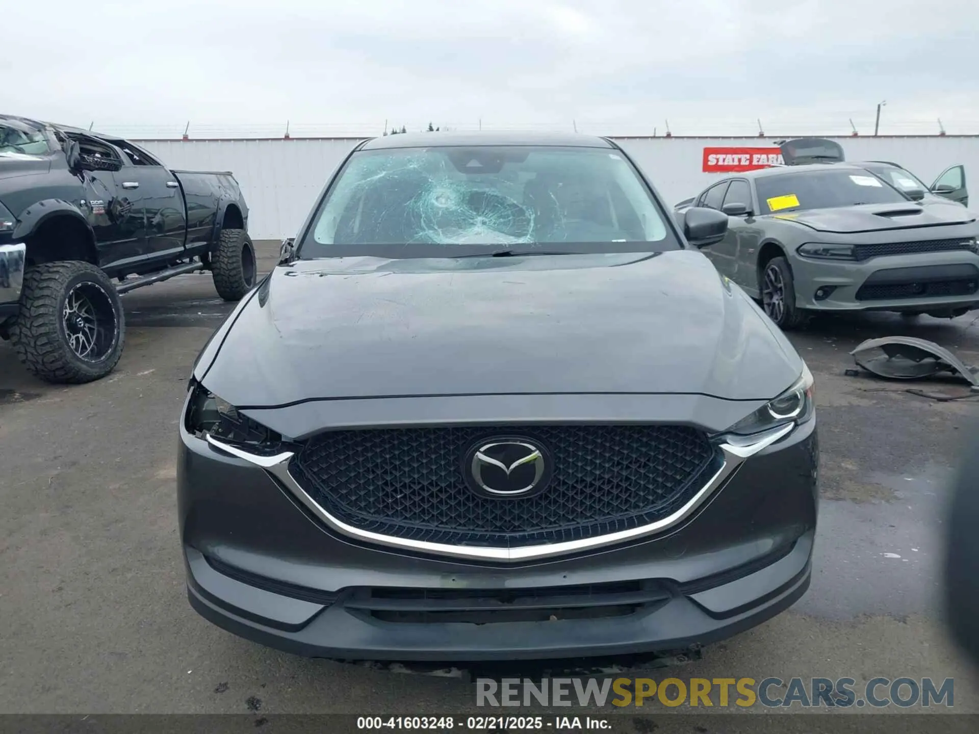 13 Photograph of a damaged car JM3KFBCM0K0632590 MAZDA CX-5 2019