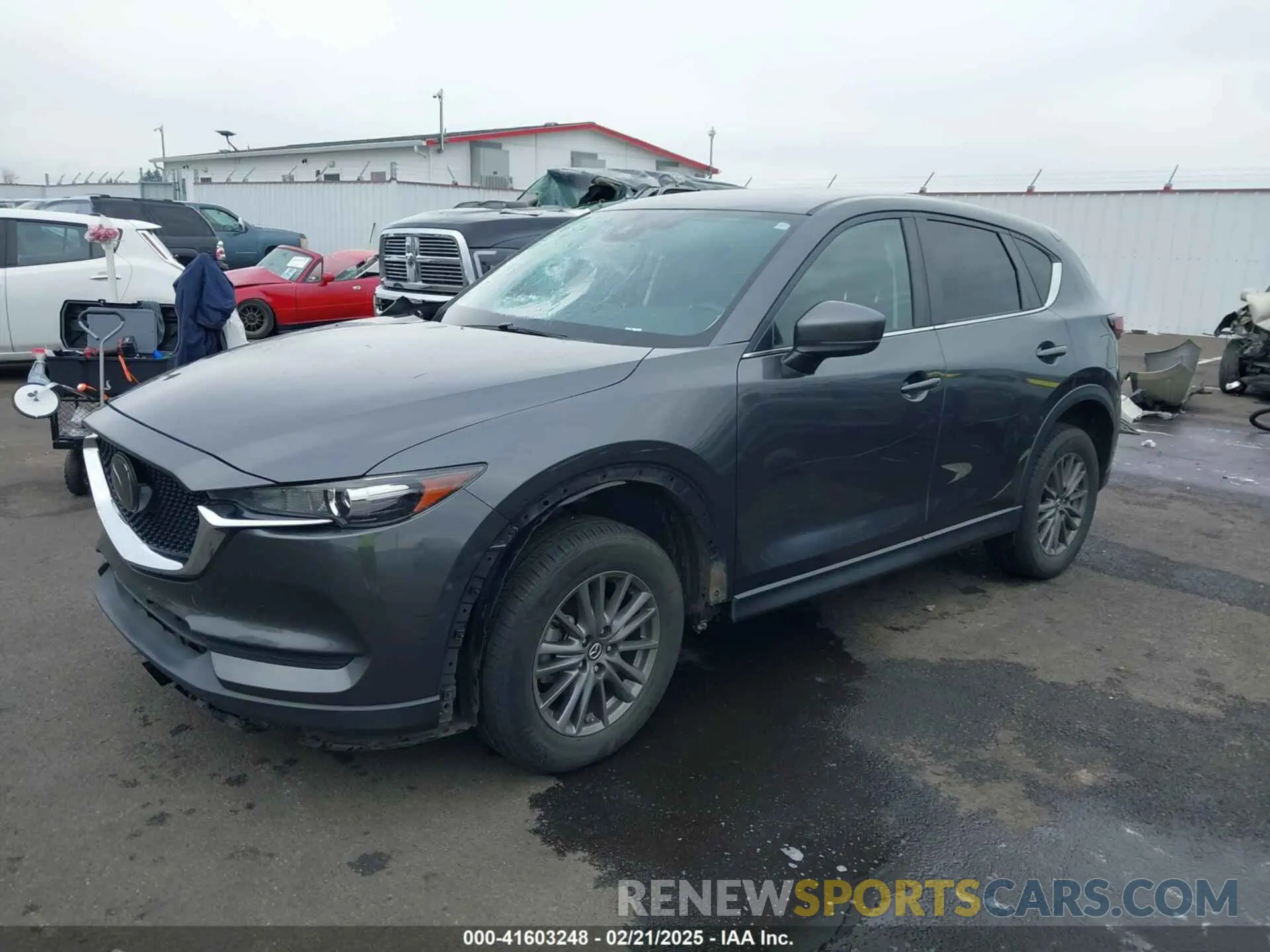 2 Photograph of a damaged car JM3KFBCM0K0632590 MAZDA CX-5 2019