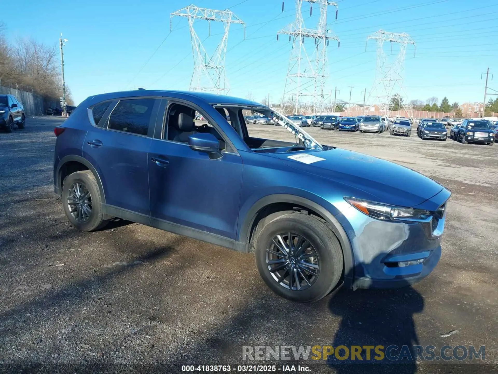 1 Photograph of a damaged car JM3KFBCM0K0648627 MAZDA CX-5 2019