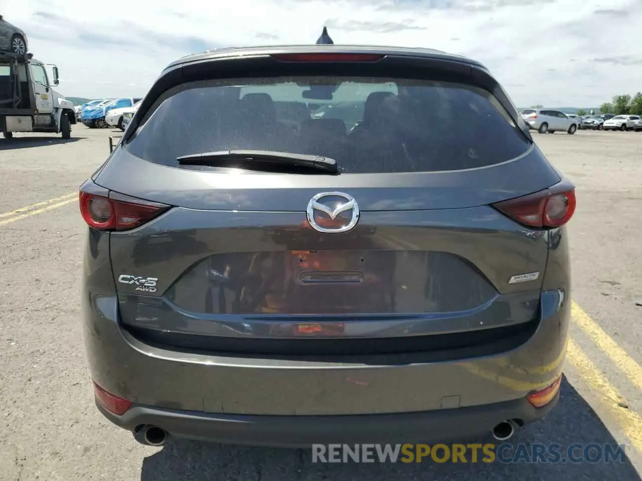 6 Photograph of a damaged car JM3KFBCM0K0665668 MAZDA CX-5 2019