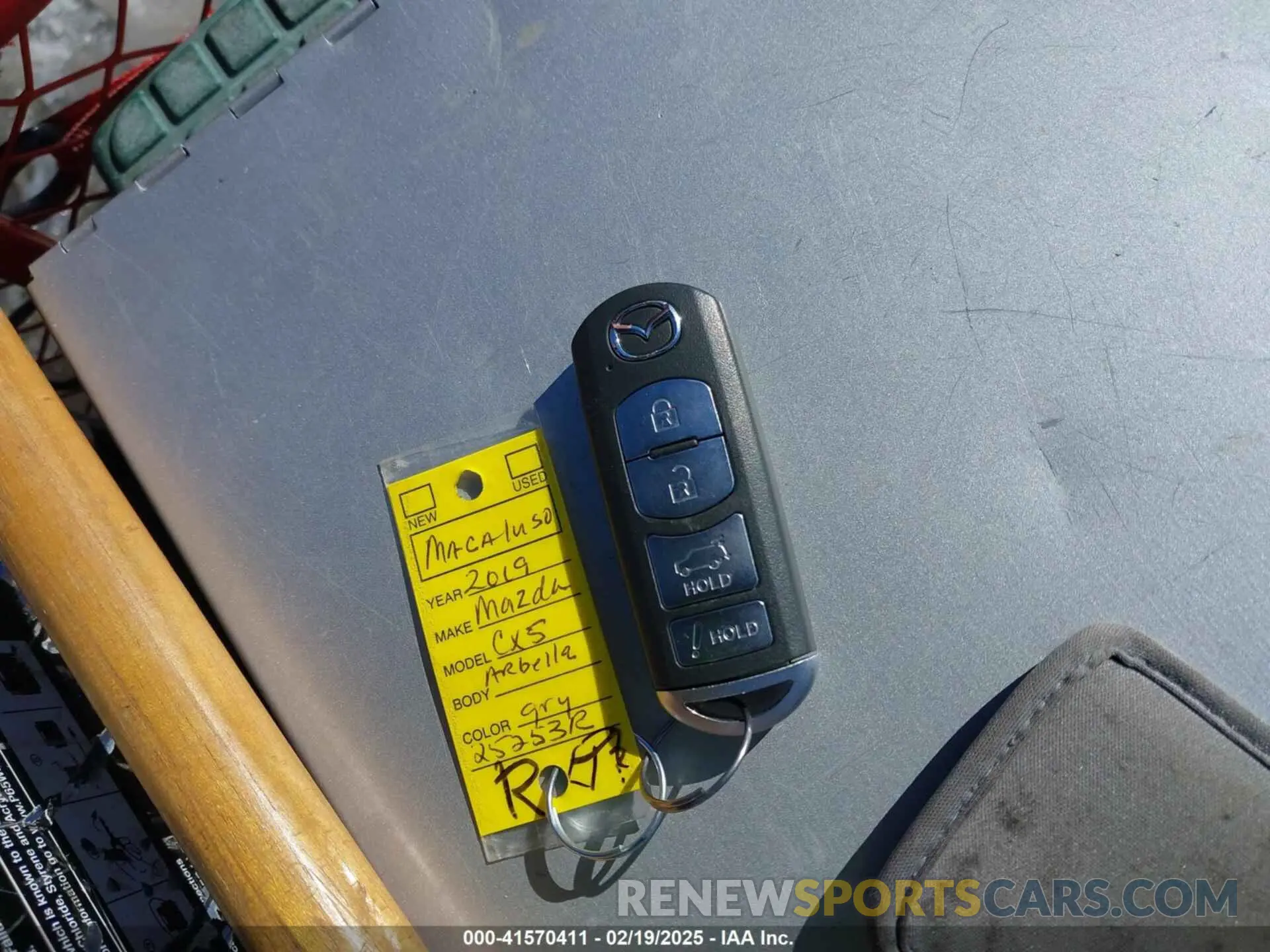 11 Photograph of a damaged car JM3KFBCM0K0670434 MAZDA CX-5 2019