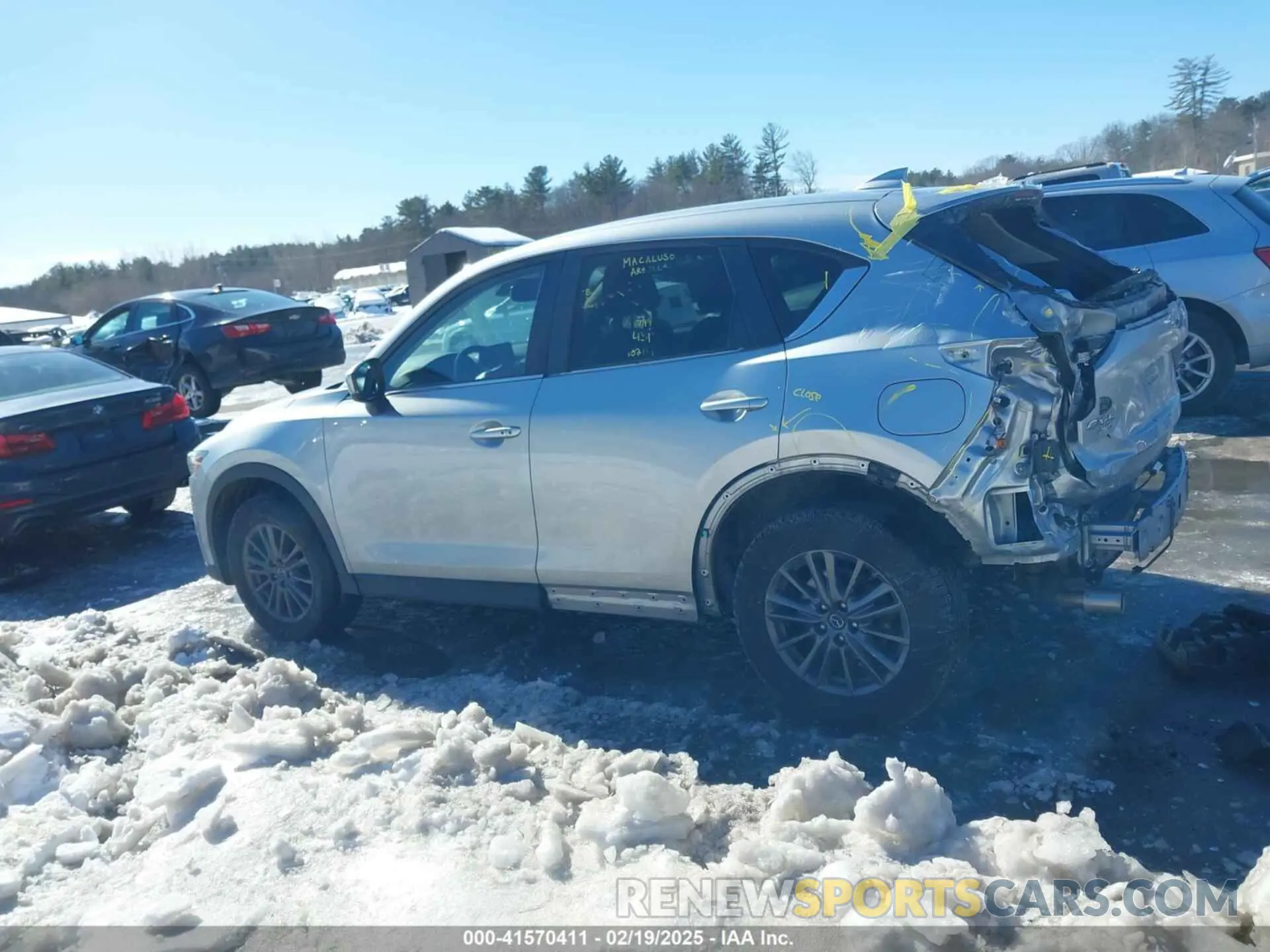 15 Photograph of a damaged car JM3KFBCM0K0670434 MAZDA CX-5 2019