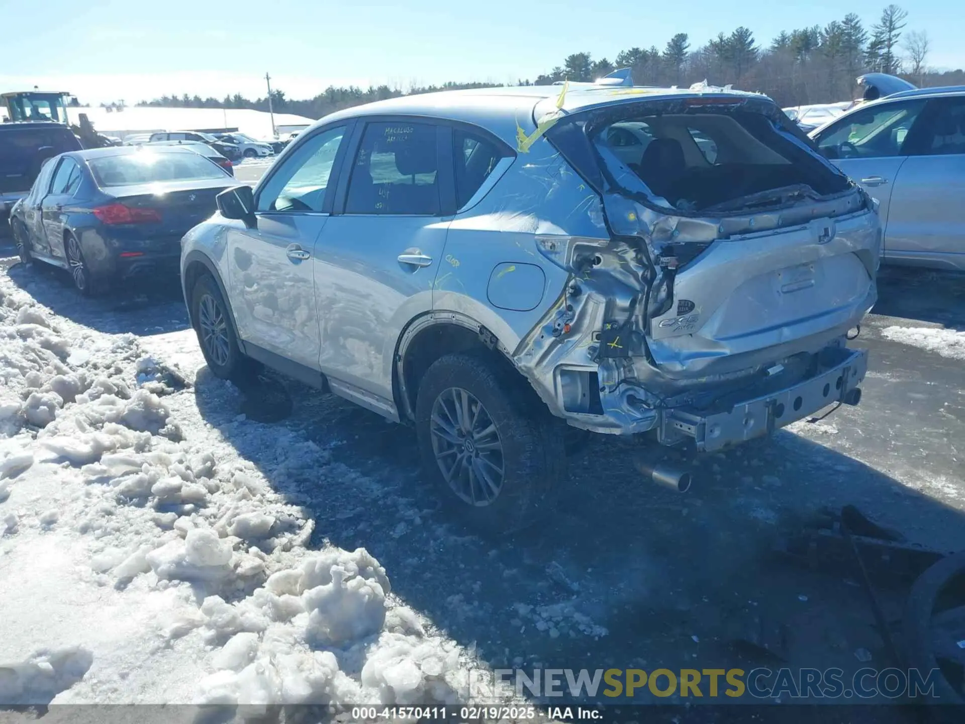 3 Photograph of a damaged car JM3KFBCM0K0670434 MAZDA CX-5 2019