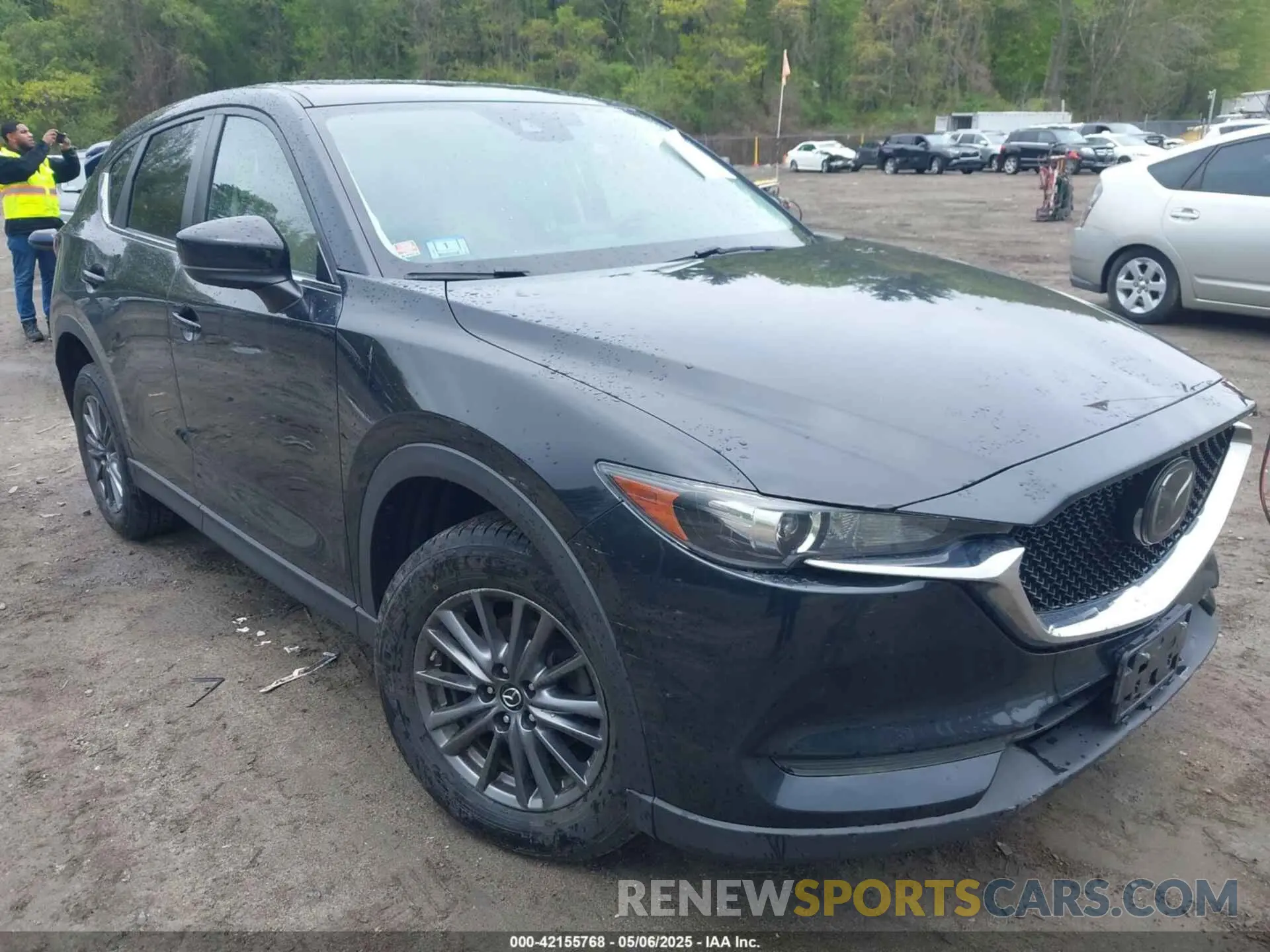 1 Photograph of a damaged car JM3KFBCM0K0689968 MAZDA CX-5 2019