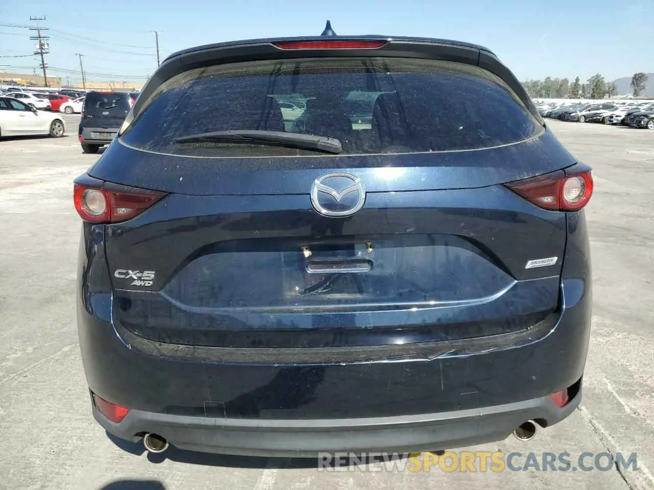 6 Photograph of a damaged car JM3KFBCM0K0697813 MAZDA CX-5 2019