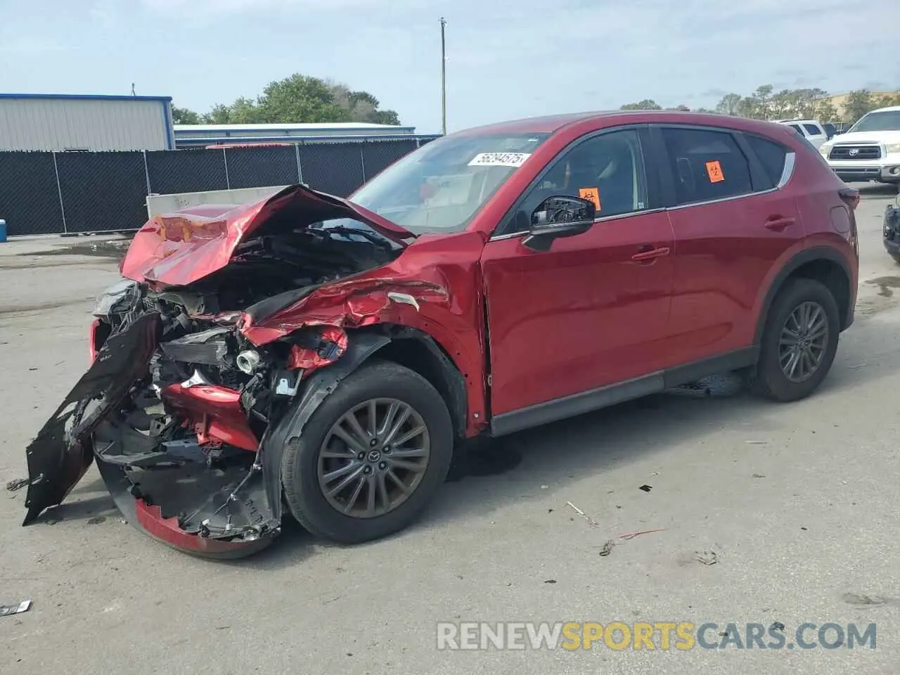 1 Photograph of a damaged car JM3KFBCM1K0528092 MAZDA CX-5 2019