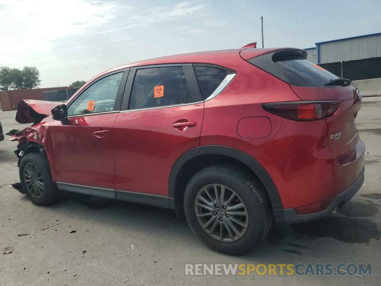 2 Photograph of a damaged car JM3KFBCM1K0528092 MAZDA CX-5 2019