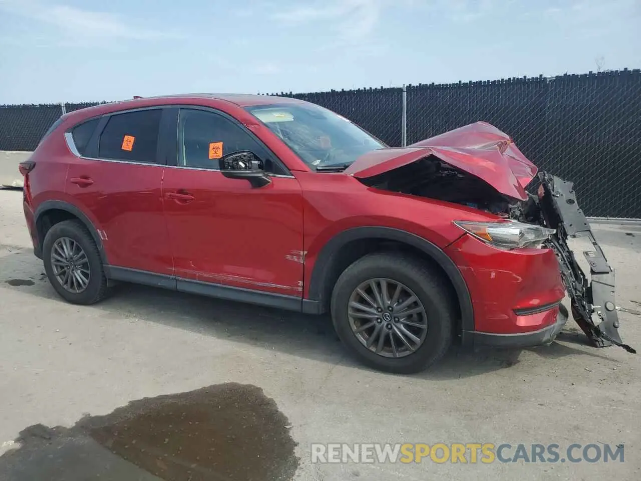 4 Photograph of a damaged car JM3KFBCM1K0528092 MAZDA CX-5 2019