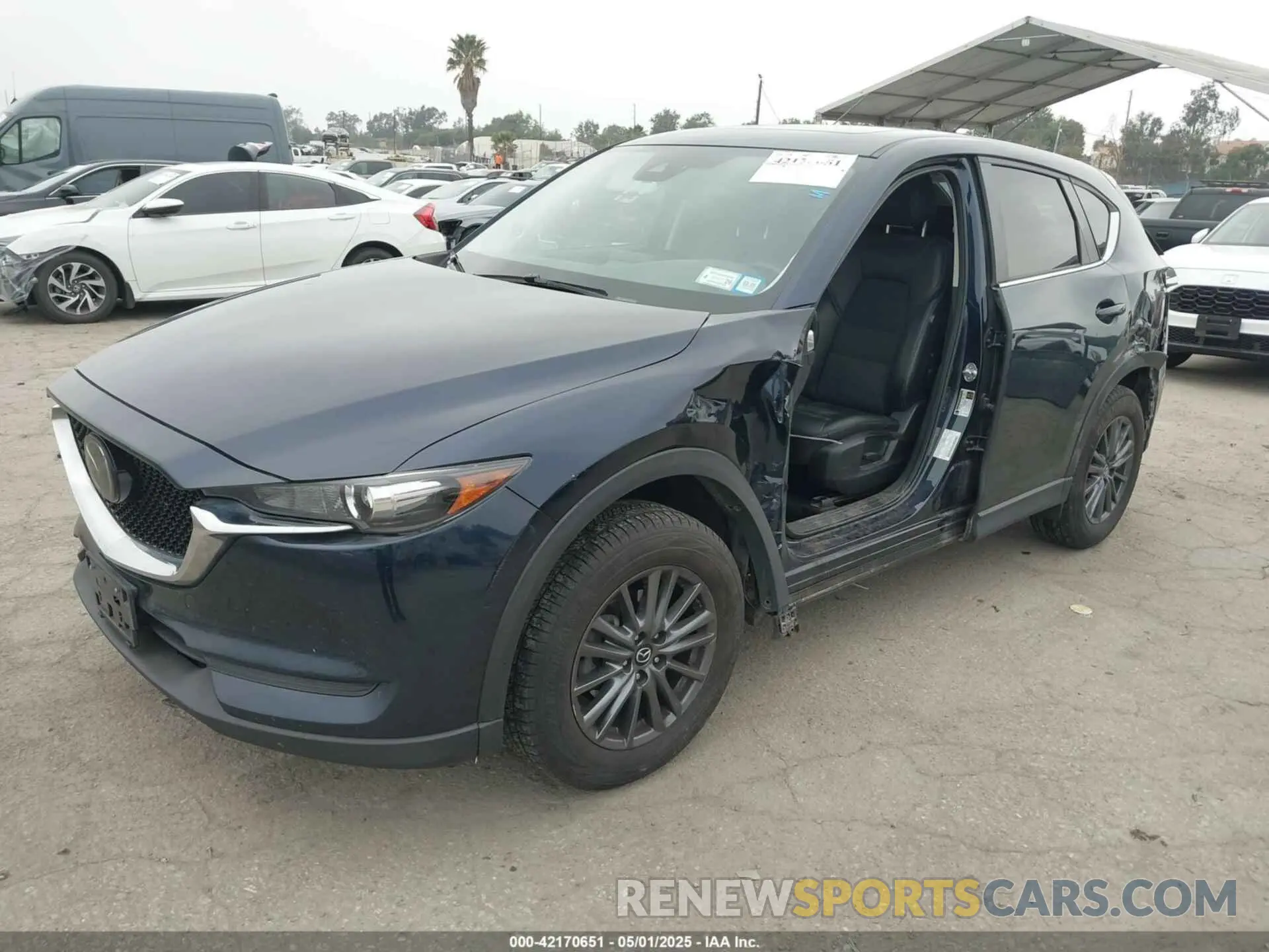 2 Photograph of a damaged car JM3KFBCM1K0565465 MAZDA CX-5 2019