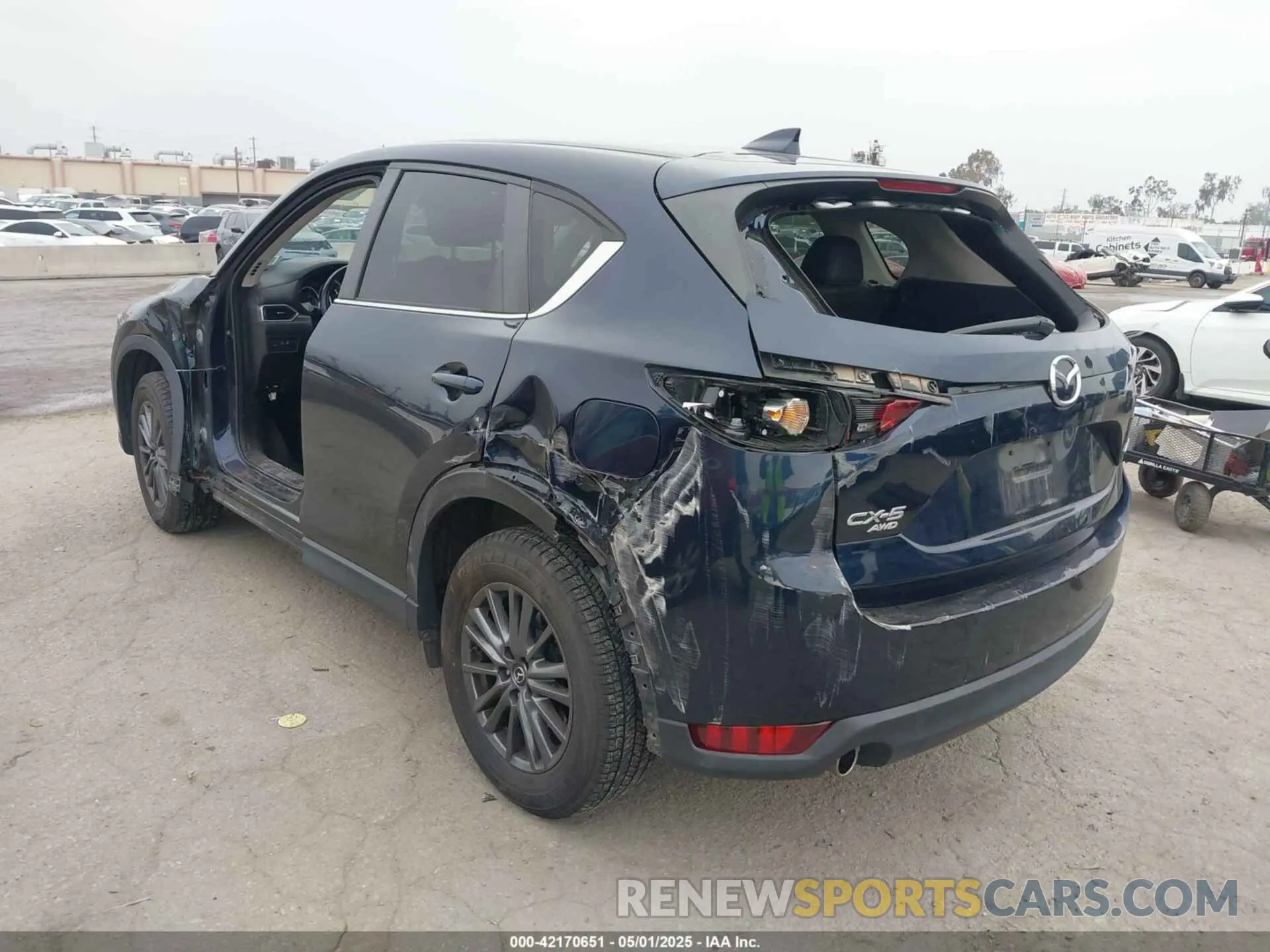 3 Photograph of a damaged car JM3KFBCM1K0565465 MAZDA CX-5 2019